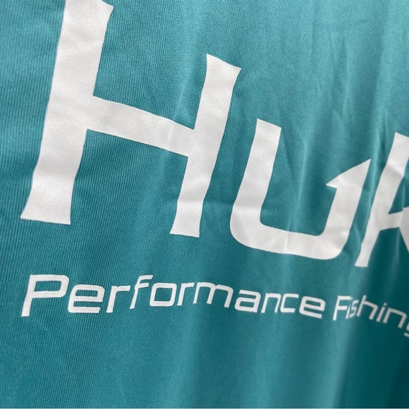 Huk FISHING Vented Pursuit Logo Graphic Long-Sleeve Shirt for Men - Picture 3 of 7